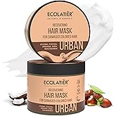 Recovering Hair Mask for Damaged & Colored Hair - Deep Conditioning Treatment with Argan Oil For Hair & Shea Butter, Hydrating & Restorative Care, Vegan, 97.2% Natural Ingredients, 13.5 Fl Oz