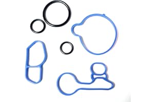 AUTO PARTS PRODIGY Coolant Thermostat Housing Seal Kits Oil Cooler Gasket Seal Kit 55568536 55568539 55565619 55565385 55566784 for 1.4L Turbocharged Oil Filter Housing Chevrolet Sonic Cruze Trax Buick Encore