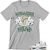 Shirt to Match Jordans Sneaker Head J4 Men's Tee, Streetwear Tshirts