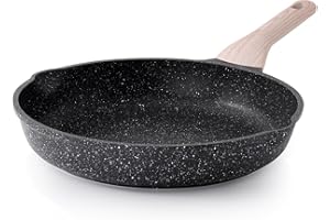 Kordisen Nonstick Frying Pan, 12.5 Inch Large Skillet, Healthy Induction Cooking Pan, Stay-Cool Handle, Compatible with All S