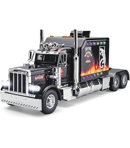 NEW RAY 10193B Camion LONG HAUL Scorie Radioattive, Scala 1/32, Bianco
