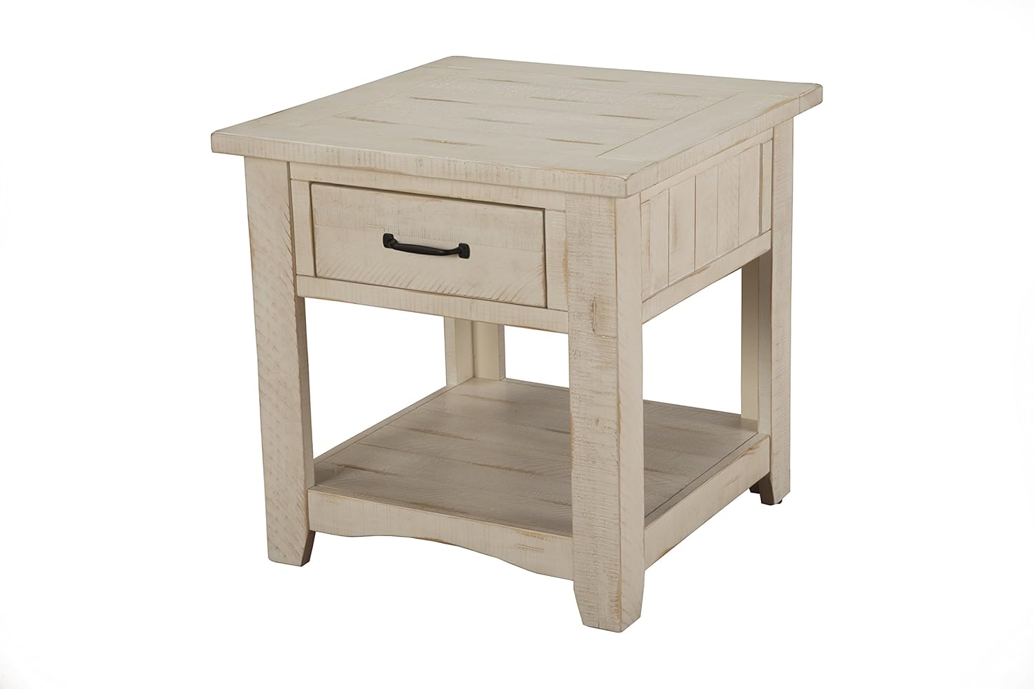 Best Antique Traditional White End Table