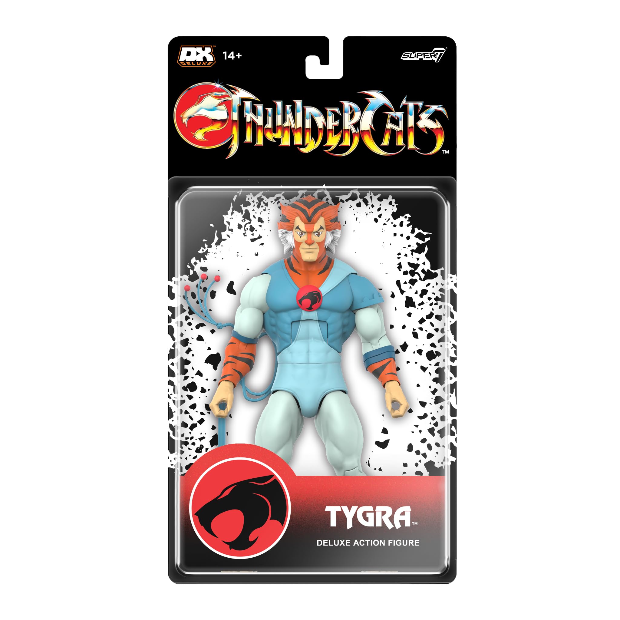 Photo 1 of Super7 Deluxe Thundercats Tygra - 7" Thundercats Action Figure with Accessory Classic Cartoon Collectibles and Retro Toys