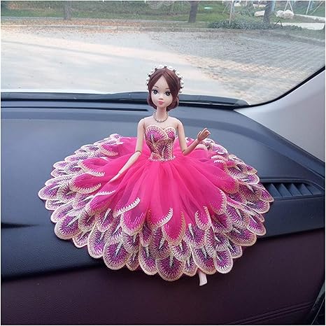 Amazon Co Jp ダッシュボード装飾 結婚式の車の装飾の内装の飾り人形の人形かわいい漫画のための面白いウェディング車のダッシュボードの装飾のアクセサリー Color Name O ホーム キッチン