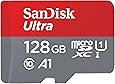 SanDisk 128GB Ultra microSDXC UHS-I Memory Card with Adapter - C10, U1, Full HD, A1, Micro SD Card - SDSQUAR-128G-GN6MA
