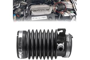 Dtomi Engine Air Intake Hose w/Clamps Compatible With Honda Acura Vehicle Accord V6 3.0L 2003-2007, TL V6 3.2L 2004-2006 Replace# 17228-RCA-A00, 17228RCAA00, 696-001