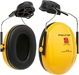 3M PELTOR Optime I Earmuffs 26 dB Yellow Helmet Mounted H510P3E-405-GU view 5