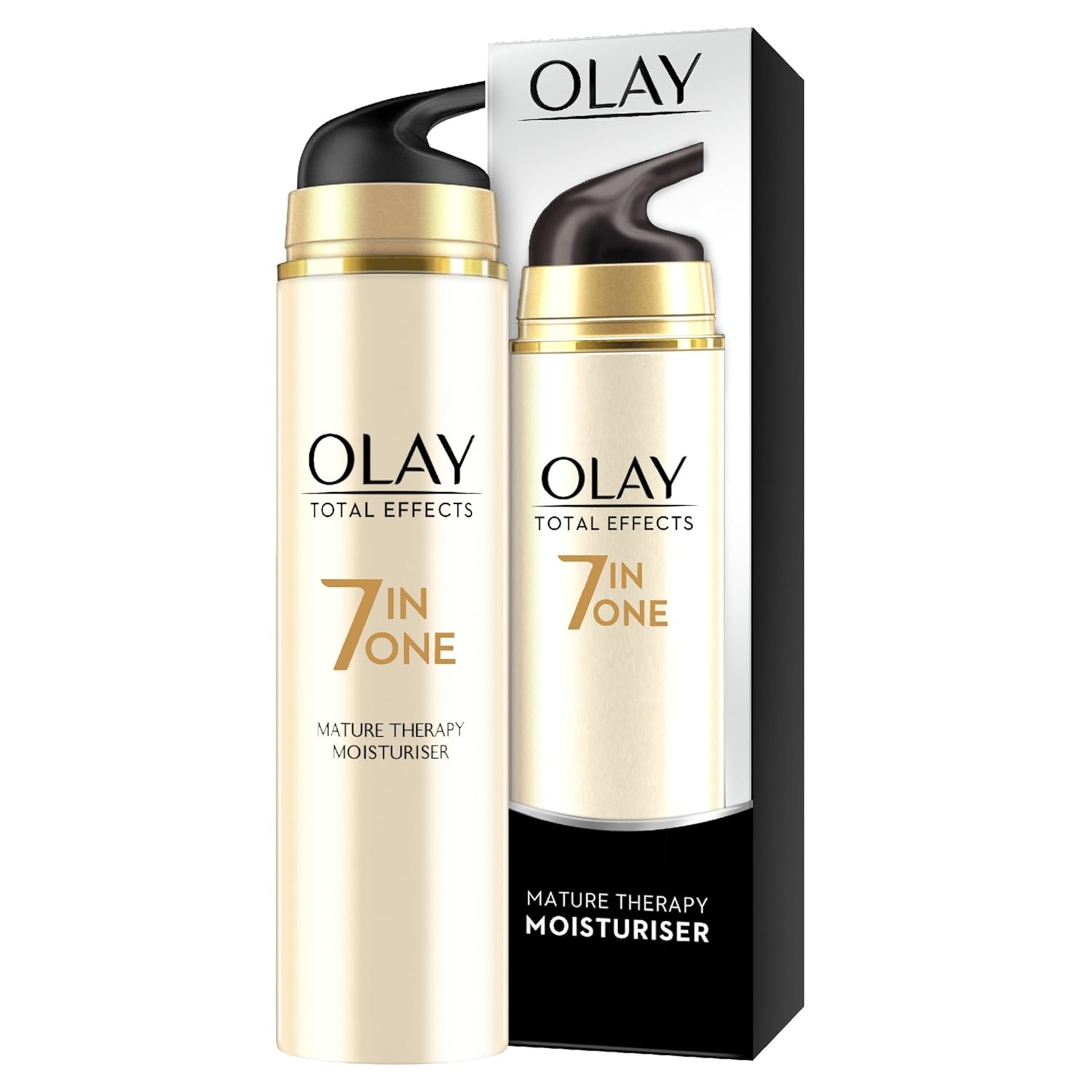 Olay 7in1 Total Effects AntiAgeing Therapy Moisturiser, Nourishes Mature... eBay