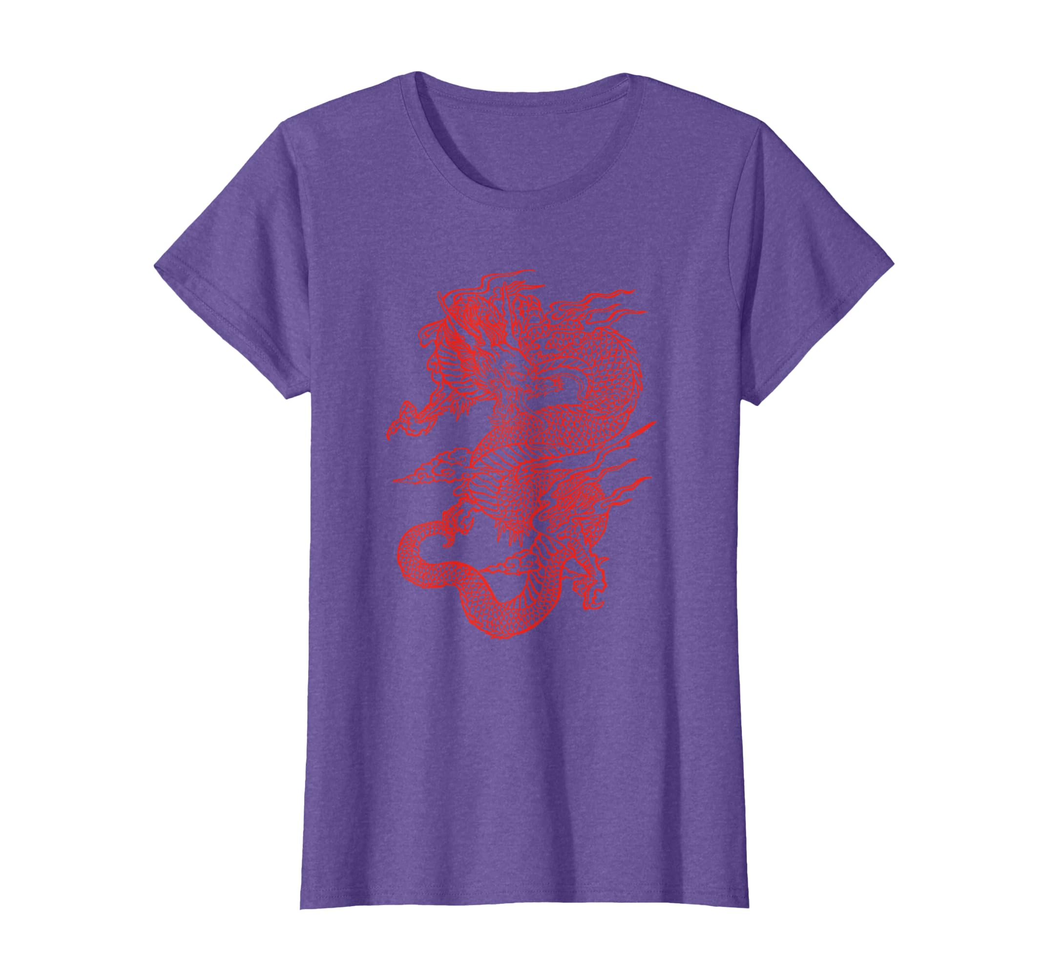 Vintage Japanese Red Dragon Tattoo T-Shirt