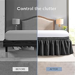 FreshCulture Elastic Wrap Around Bed Skirt - Easy