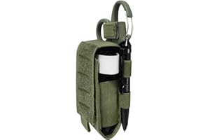VIIDOO 2 Piece Upgrade Laser Cut 1000D Molle Torniquet Pouch, Tactical Medical Tourniquet Pouch Holster