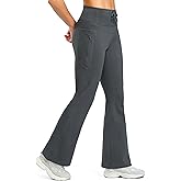 G Gradual Women's Fleece Lined Pants Water Resistant Winter Warm Thermal Leggings Hiking Yoga Pants Women with Zipper Pocket