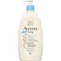 Aveeno Baby Daily Moisture Body Lotion for Delicate Skin, Natural Colloidal Oatmeal & Dimethicone, Hypoallergenic…