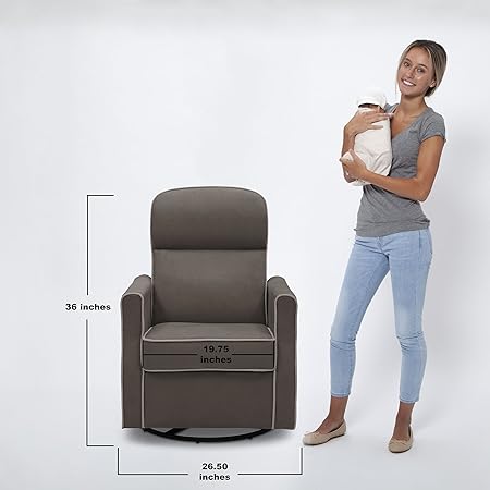 slim nursery glider