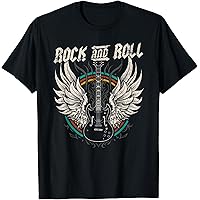 T-shirt Homme Rockeur Moto – Papi Mythe Et Légende, Aspect Usé, Coton