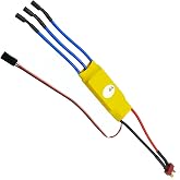 Yuuhseel ESC 40A Brushless Motor Electronic Speed Controller with T Plug for RC Plane Helicopter