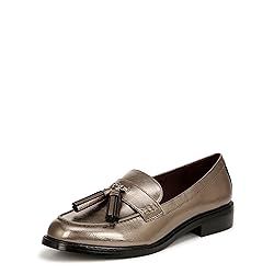 Franco Sarto Womens Carolynn Slip On Tassel Loafers