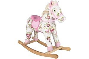Rosie Rocker Ride On Toy, Forest & Twelfth Stuffed Animal Rockers for 18+ Month Old Infants and Toddlers, Stuffed Rocking Animal Child Toy