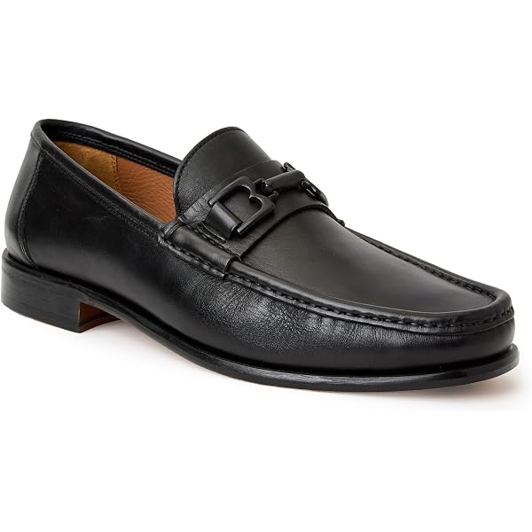 Bruno Magli Pagello Soft Leather Mens Loafers Black Sz 10.5 Raging Slip-on Loafer – Bruno Magli main image 2