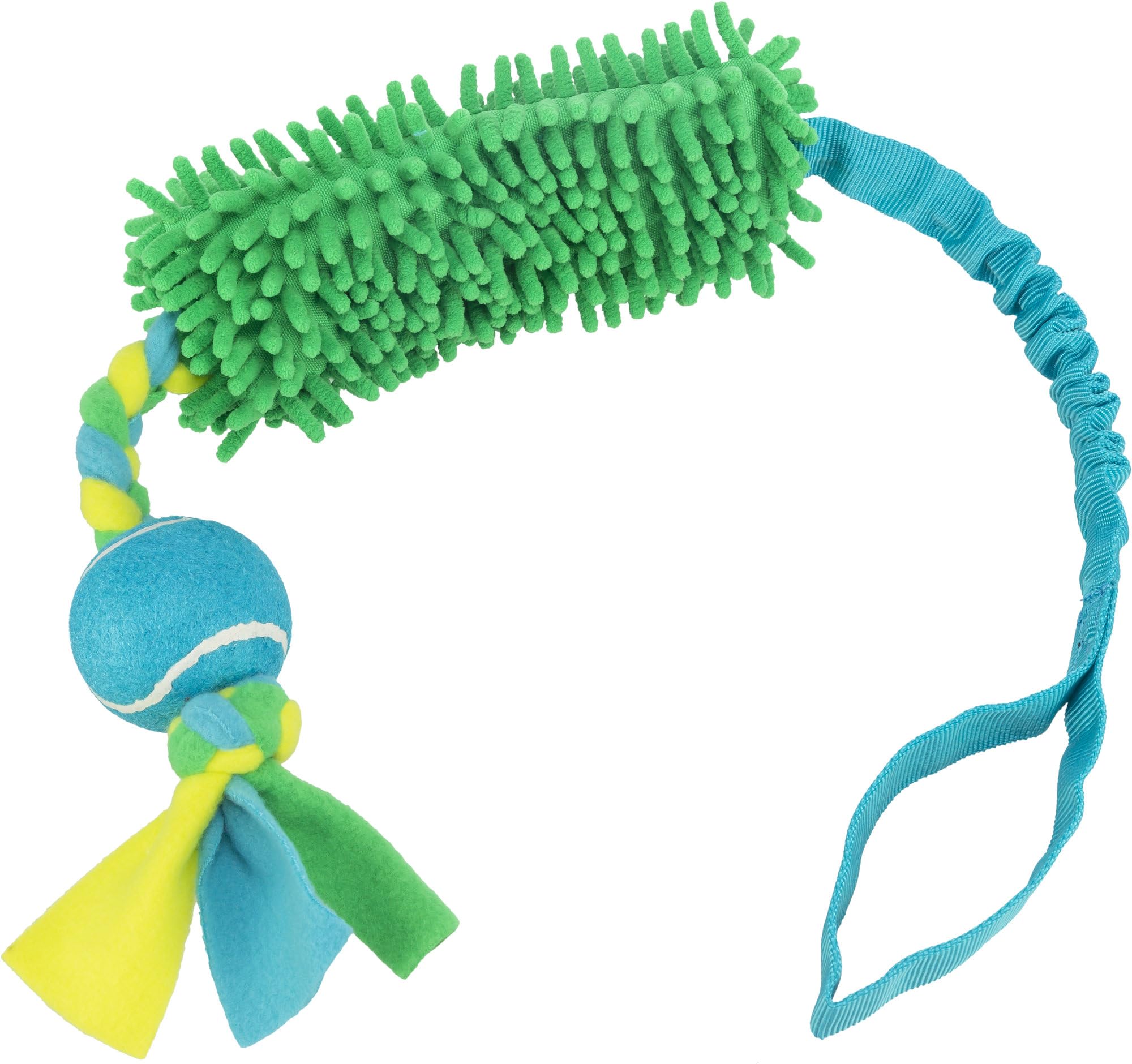 TRIXIE Bungee Rope for Tugging with Tennis Ball, 34705