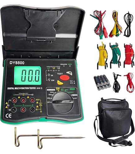 MEG Megger DET4TD2 - Four Pole Soil Resistivity Testing Kit: Amazon