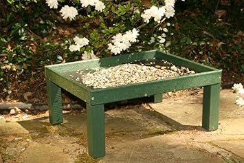 Amazon Com Rubicon Recycled Ground Platform Feeder Pet Bird