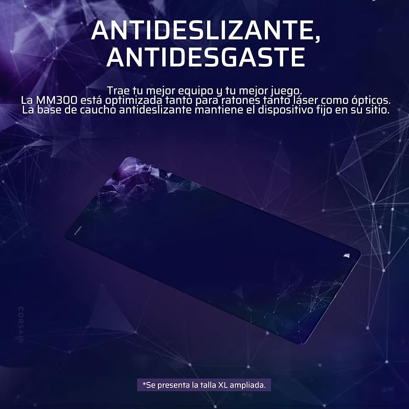 MM300 Sci-Fi Tapete Grande de Rato Escuro – Azul-Marinho