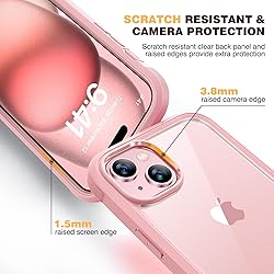 Diaclara Designed for iPhone 15 Case, Full Body
