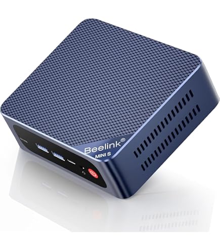 Beelink Mini PC SER7, AMD Ryzen 7 7840HS (até 5,1GHz) 8C/16T, Mini