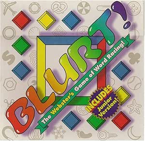 Blurt! The Webster's Game of Word Racing!