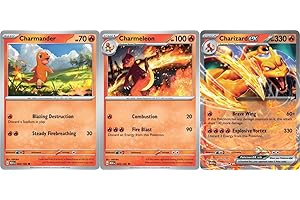 POKÉMON Charizard ex 066/165 - Pokemon 151 - Double Rare - Evolution 3 Card Set - Charmander Charmeleon