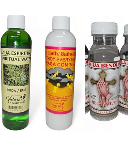 Amazon.com: 1 BOTTLE HOLY WATER SPIRITUAL WATER- AGUA BENDIGA