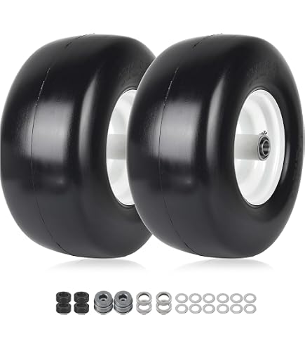 Amazon.com: NoAir® (1) Flat Free Tire Assembly 13x6.50-6 Fits