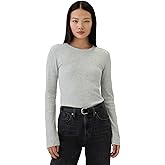 Gap Womens Long Sleeve Waffle Knit T-Shirt