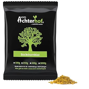 1.000 g Bockshornklee Saat Bockshornkleesamen original indisch natürlich vom-Achterhof
