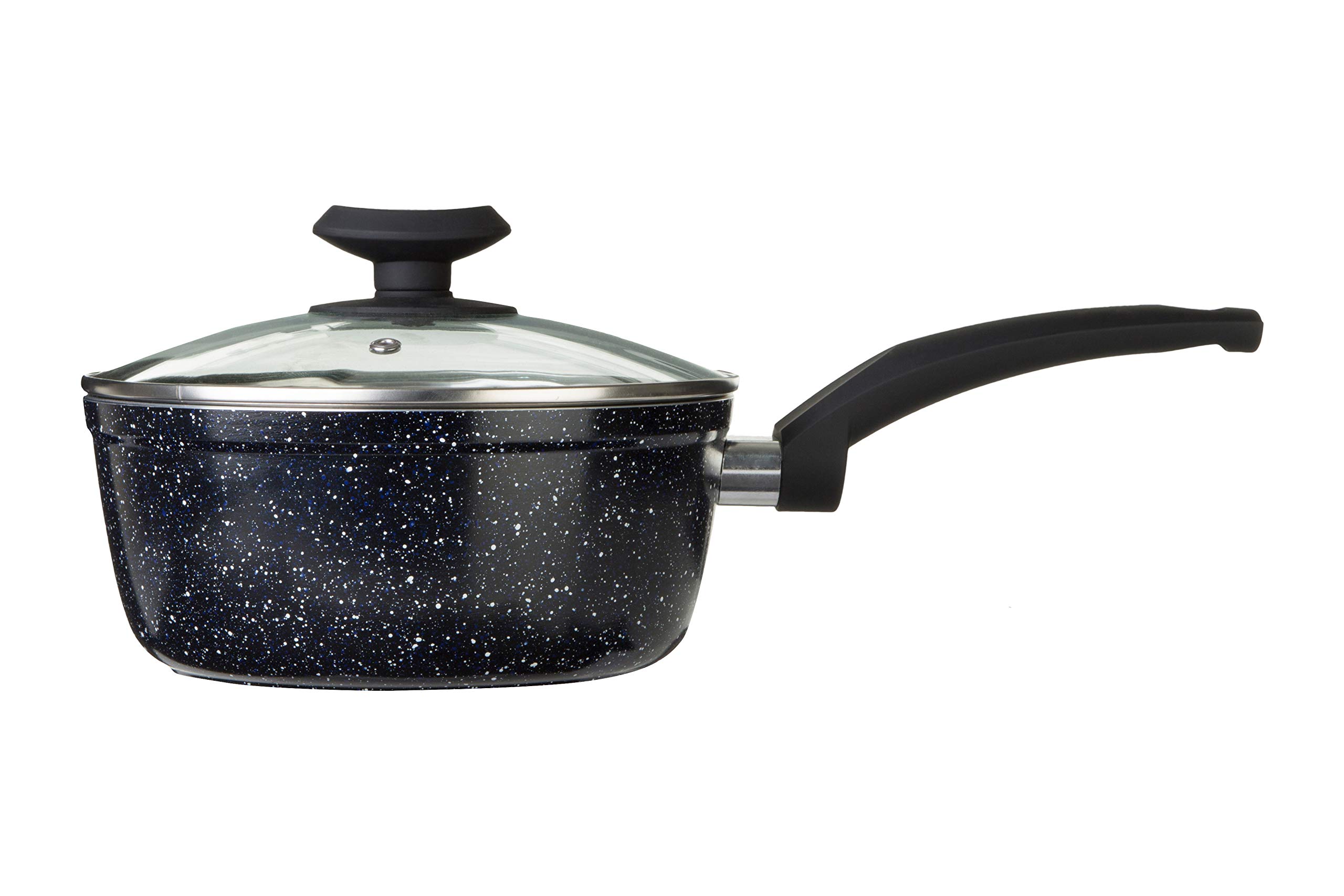 Premier Housewares Stoneflam Saucepan, Non Stick Aluminium - 20cm