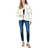 [BLANKNYC] womens Luxury Clothing Quilted Embroidered Kimono Jacket, Comfortable & Stylish Coat