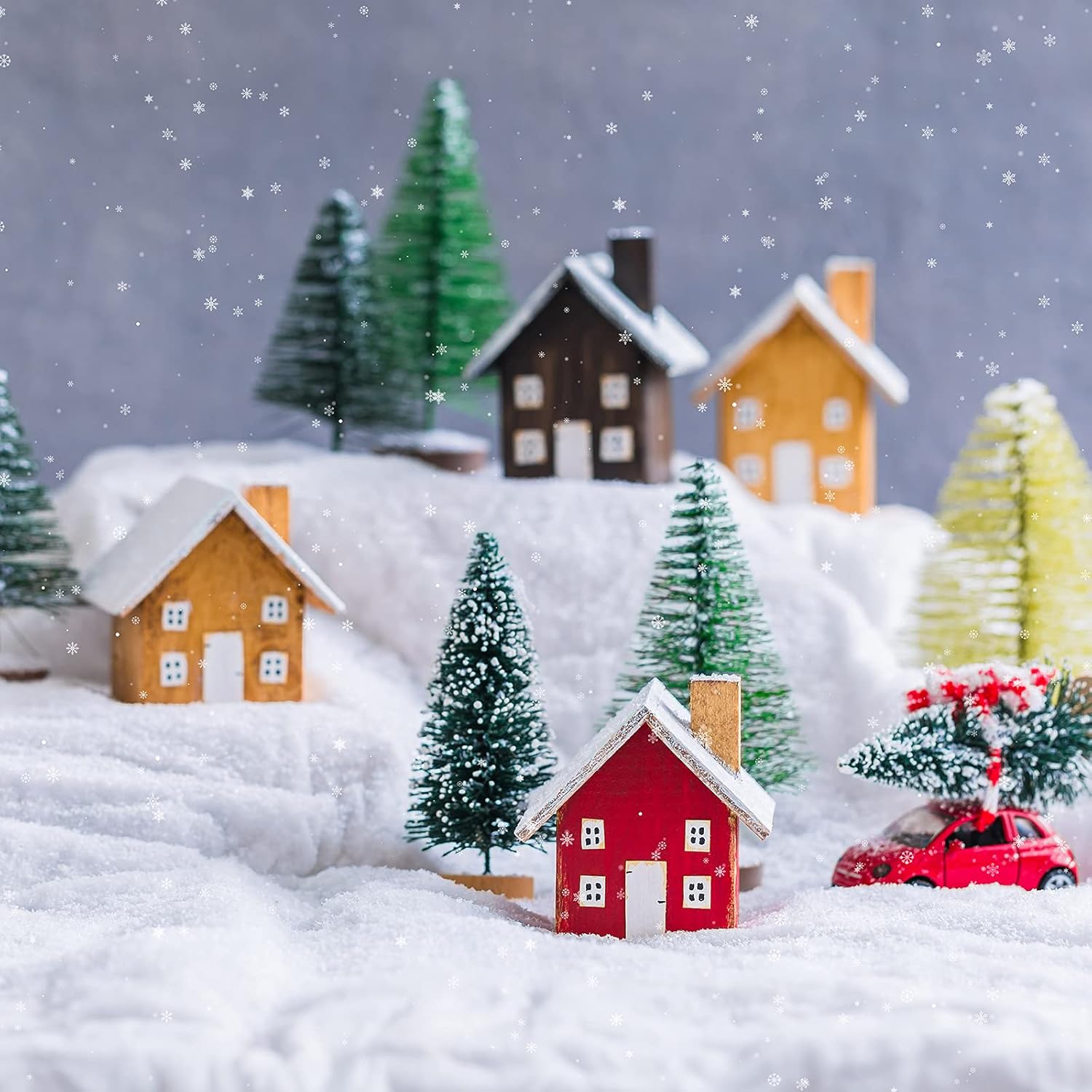 Artificial Snow - Christmas Snow Blanket Roll White Soft Artificial Snow Blanket Fluffy Fake Snow Covering Christmas Tree Skirt Village Displays for Christmas Holiday Decor Winter Display 30 Inch x 16.4 Ft