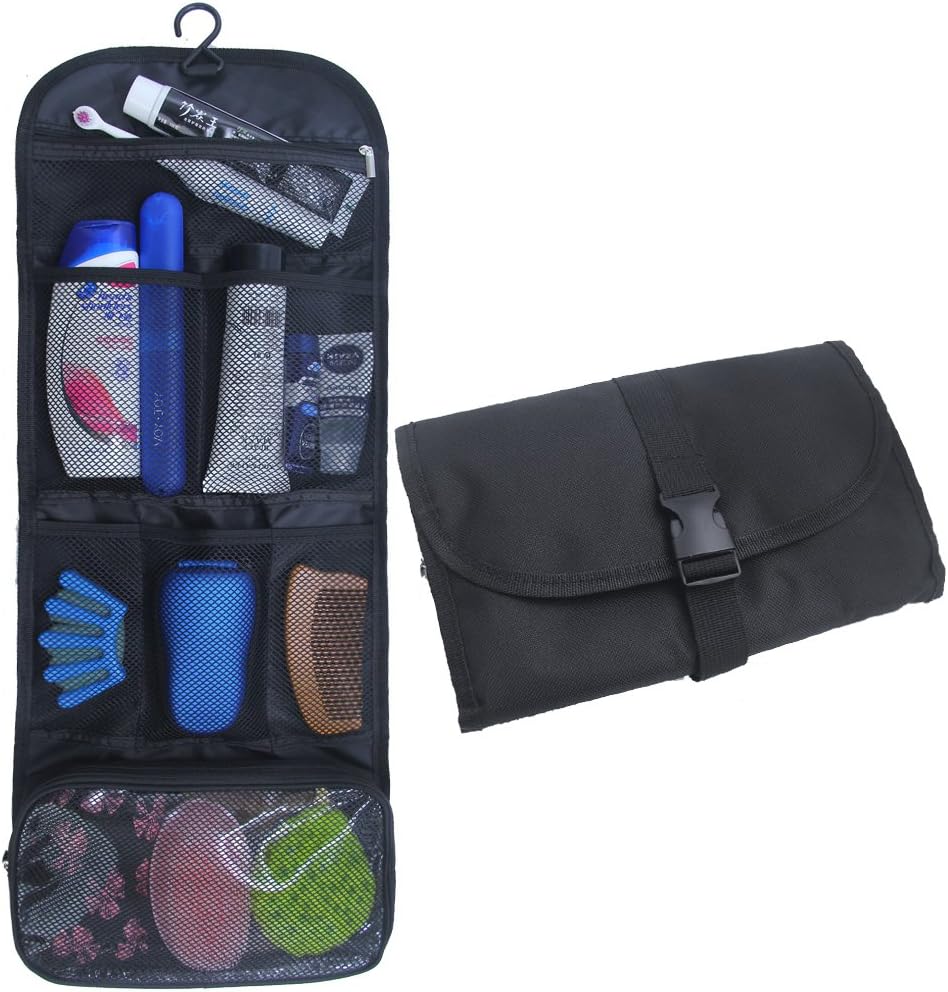 Toiletry Bag Cosmetic Bag Travel Organizer Bathroom for Women Makeup Men Shaving Kit with Hook Hanging