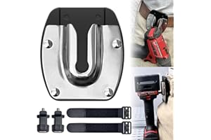 VAYAGARDEN Universal Tool Holster for Tool Belt Accessories, Drill Holder for Power Drill, Impact Driver, or Any Tool with A Handle, Self-Locking Drill Holster, Stocking Stuffers for Men, Women, Husband