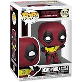 Funko POP! Marvel: Deadpool 2 - Deadpool with X-Men Shirt | Official Merch - Collectable Vinyl Figurine for Shelf Display - Birthday Gift Idea for Fans and Collectors
