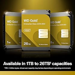 Western Digital 24TB WD Gold Enterprise Class SATA