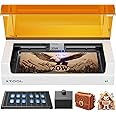 xTool S1 20W Laser Engraver and Cutter Machine with Air Assist & Honeycomb, 23.93" x 15.16" Bed Size, Beginner-Friendly, Laser Engravering Machine for Wood and Metal, Acrylic, etc. - Basic Bundle