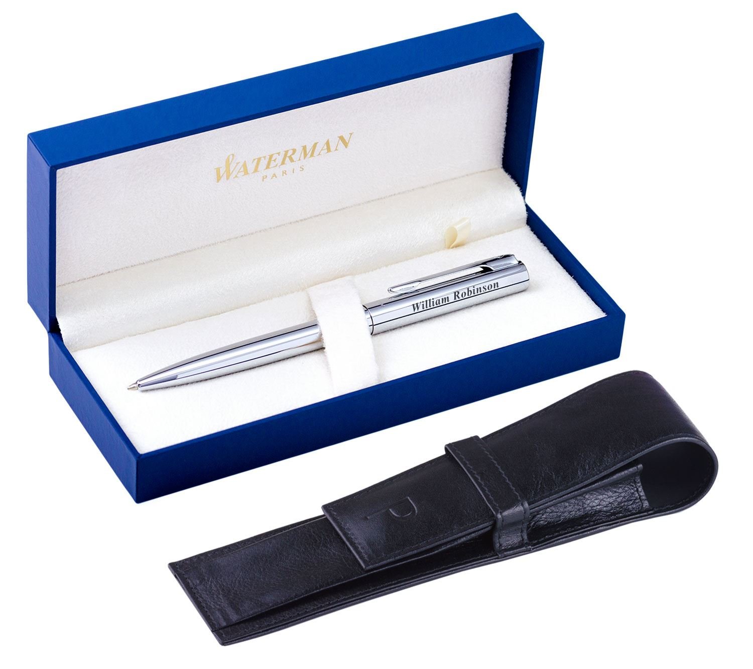 Personalised Laser engraved stylish Waterman Ballpoint Pen Graduate