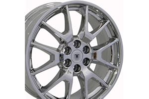OE WHEELS LLC OE Wheels CA12 20 Inch Rim Fits SRX Style 6x120 20x8 Chrome - Hollander 4709 (1)
