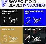 VIPA Car Parts Premium Wiper Blade Set for Nissan Qashqai 2013-2021 view 4