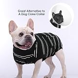 Kuoser Recovery Suit for Dogs After Surgery Black All Sizes view 7