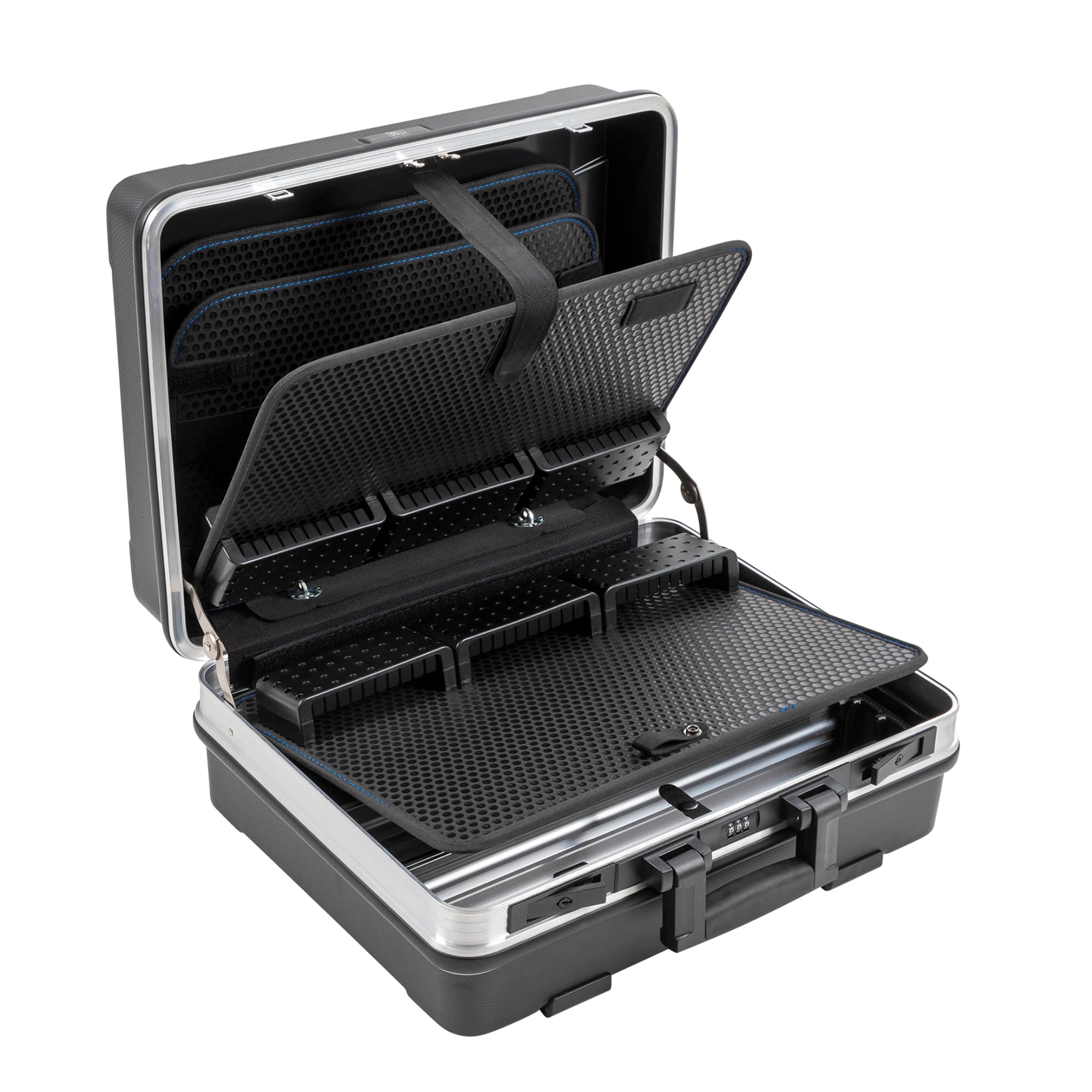 B&W FLEX tool case with MODULE tool storage system (ABS case, volume 34.3 l, 47 x 36.5 x 20 cm inner) 120.03/M, tools not included