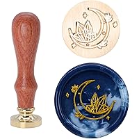 thumbnail interactive-video image 1 of CRASPIRE Cat Wax Seal Stamp - 30mm Brass Head With Wood Handle For Invitations & Gift Wrapping 1 of 11