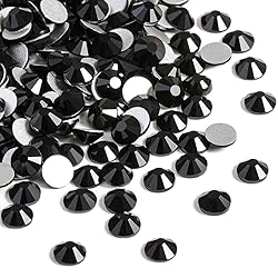 beadsland Flat Back Crystal Rhinestones Round